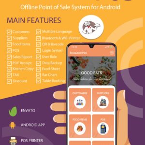 Restaurant POS-Offline Point of Sale System for Android