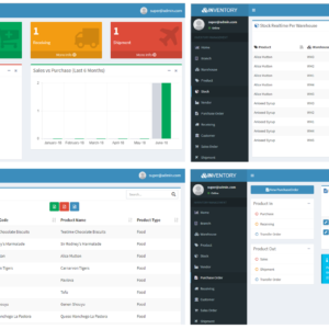 Inventory Management - Branch Warehouse PO SO Transfer Receiving Shipment