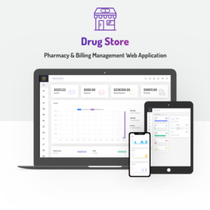 Drug Store - Pharmacy & Billing Management Web Application