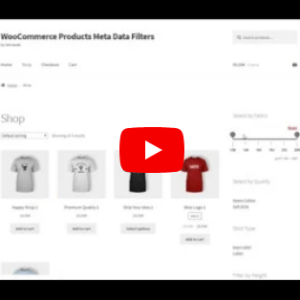 WooCommerce Products Meta Data Filters