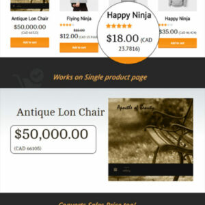 Creo Currency Converter Pro for Woocommerce