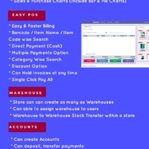 Billing Book -Advanced POS, Inventory, Accounting, Warehouse, Multi Users, GST Ready