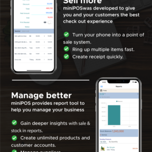 Mini Point Of Sale Application Android + iOS  Fully Offline