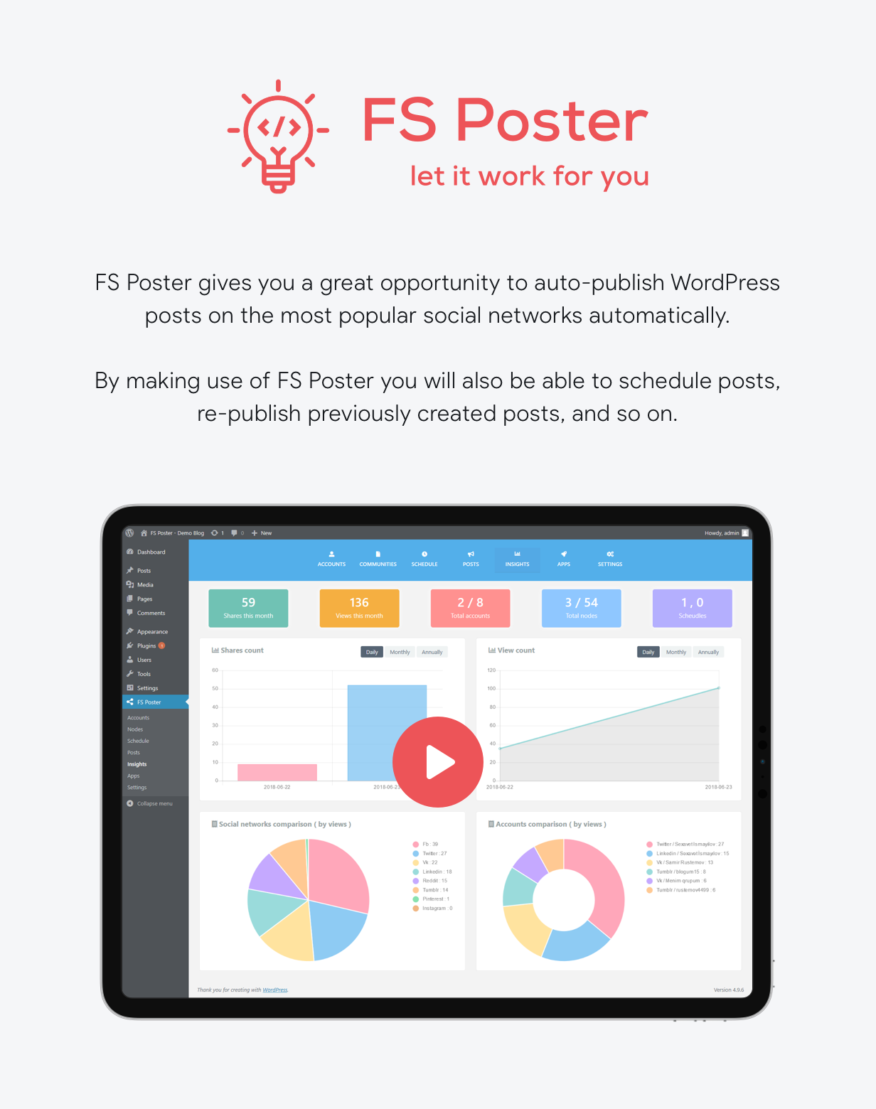 FS Poster - WordPress Auto Poster & Scheduler