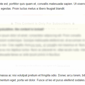 Opt-In Panda for WordPress