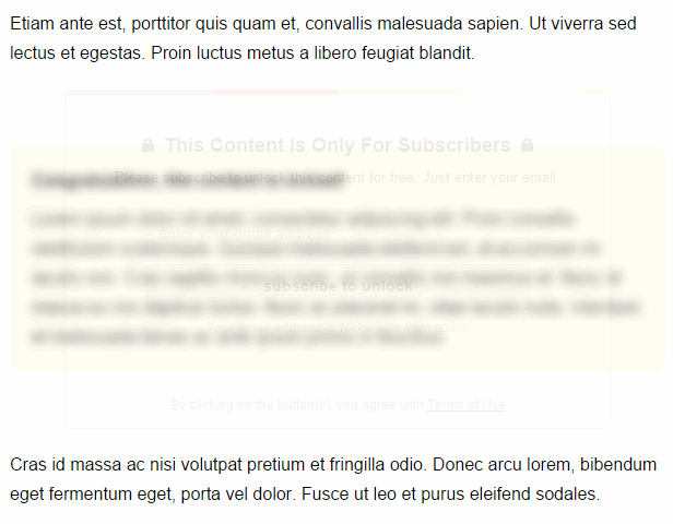 Opt-In Panda for WordPress