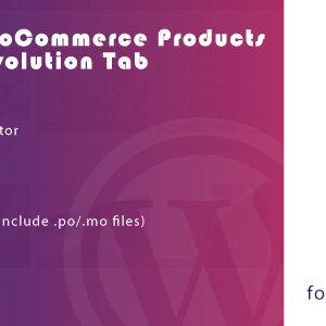 WooCommerce Products Revolution Tab for Elementor WordPress Plugin