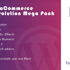 WooCommerce Revolution Mega Pack for Elementor WordPress Plugin