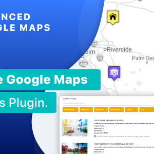 Advanced Google Maps Plugin for Wordpress