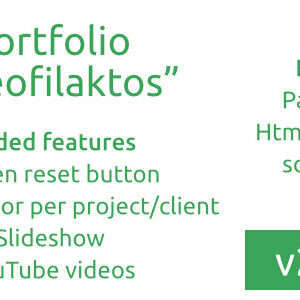 PrestaShop portfolio module "Theofilaktos"
