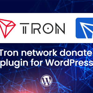 TronPay Donate - Tron network donate plugin for WordPress