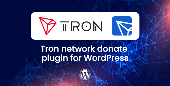 TronPay Donate - Tron network donate plugin for WordPress