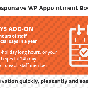 Bookly Special Days (Add-on)