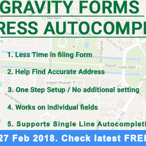 Gravity Forms Address Autocomplete