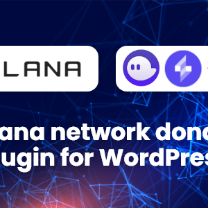 SolPay Donate - Solana network donate plugin for WordPress