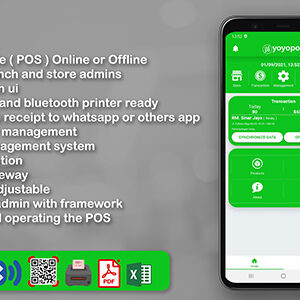 YoyoPOS - Smart POS For Android with Admin Backend Panel and Barcode Scanner