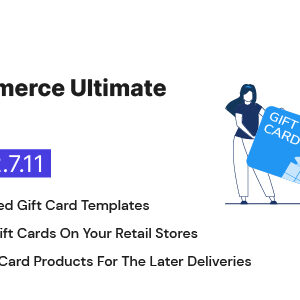WooCommerce Ultimate Gift Card - Create, Sell and Manage Gift Cards with Customized Email Templates