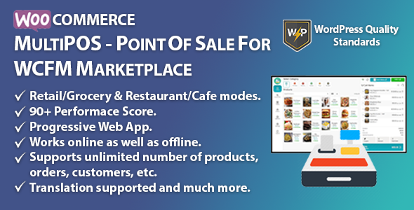 MultiPOS - Point of Sale for WCFM Marketplace | MultiVendor POS System