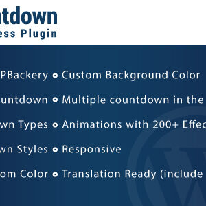 Countdown - Addons for WPBakery Page Builder WordPres Plugin