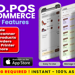 RevoPOS - Woocommerce POS / Point of Sale Flutter Mobile App with Bluetooth Printer Support