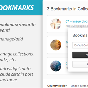 WordPress User Bookmarks (Standalone version)