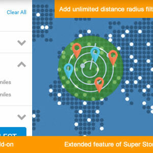 Distance Radius Add-on for WordPress