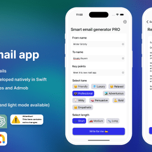 MailGen - A powerful Mail Generator iOS app based on ChatGPT and OpenAi API