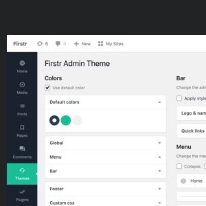 Firstr - WordPress Admin Theme