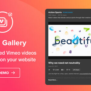 Vimeo Gallery - WordPress Vimeo plugin