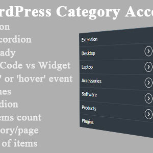 ZF WordPress Category Accordion