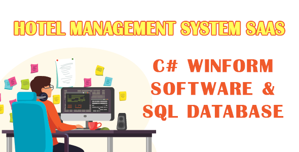 Hotel management system SaaS | full C# source code + SQL database