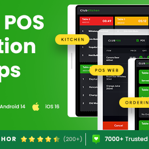 Club POS System Software | Club & Bar Kitchen & Ordering App | ClubPOS IONIC