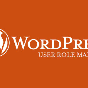 WordPress User Role Manager
