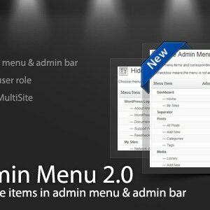 WordPress Hide Admin Menu Plugin
