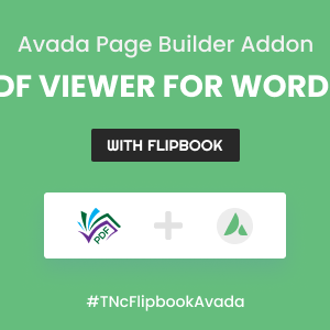 Avada - PDF viewer for WordPress (TNC FlipBook) Addon