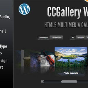 CCGallery WP - Multimedia Gallery Wordpress Plugin