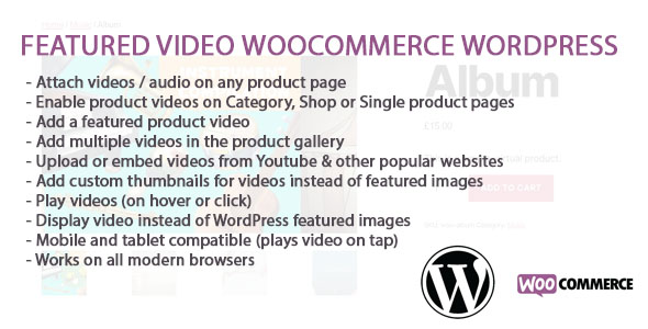 WooCommerce And WordPress Featured Video