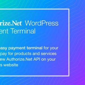 Authorize.Net Payment Terminal WordPress