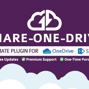 Share-one-Drive | OneDrive plugin for WordPress