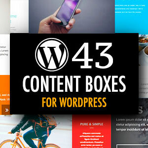 WordPress Content Boxes Plugin with Layout Builder