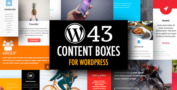 WordPress Content Boxes Plugin with Layout Builder