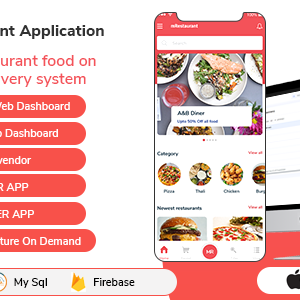 Restaurant food delivery System |Marketplace | Multivendor |Swiggy |Zomato |Uber eat | Food Template