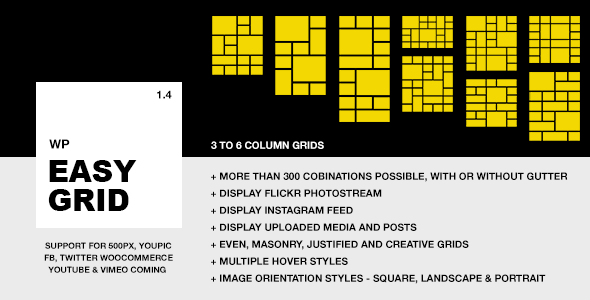 EasyGrid WordPress Creative Gallery
