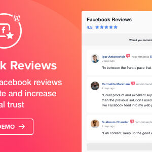 Facebook Reviews - WordPress Facebook Reviews plugin