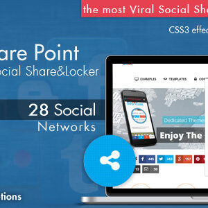 Social Share Point AddOn  - WordPress
