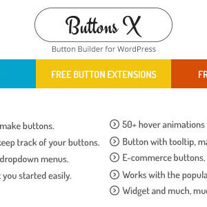 Buttons X - Powerful Button Builder for WordPress