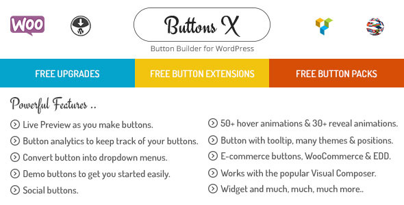 Buttons X - Powerful Button Builder for WordPress