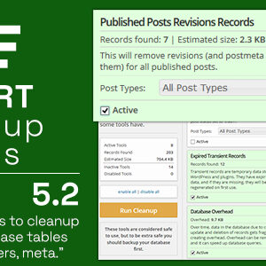 Smart Cleanup Tools - Plugin for WordPress