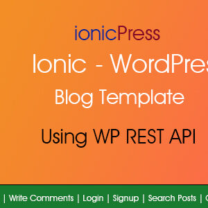 Ionic 6 WordPress Mobile App Template | AdMob Integrated | Capacitor | Angular