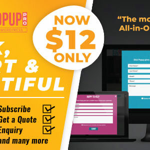 WordPress Popup Plugin - Slick Popup Pro